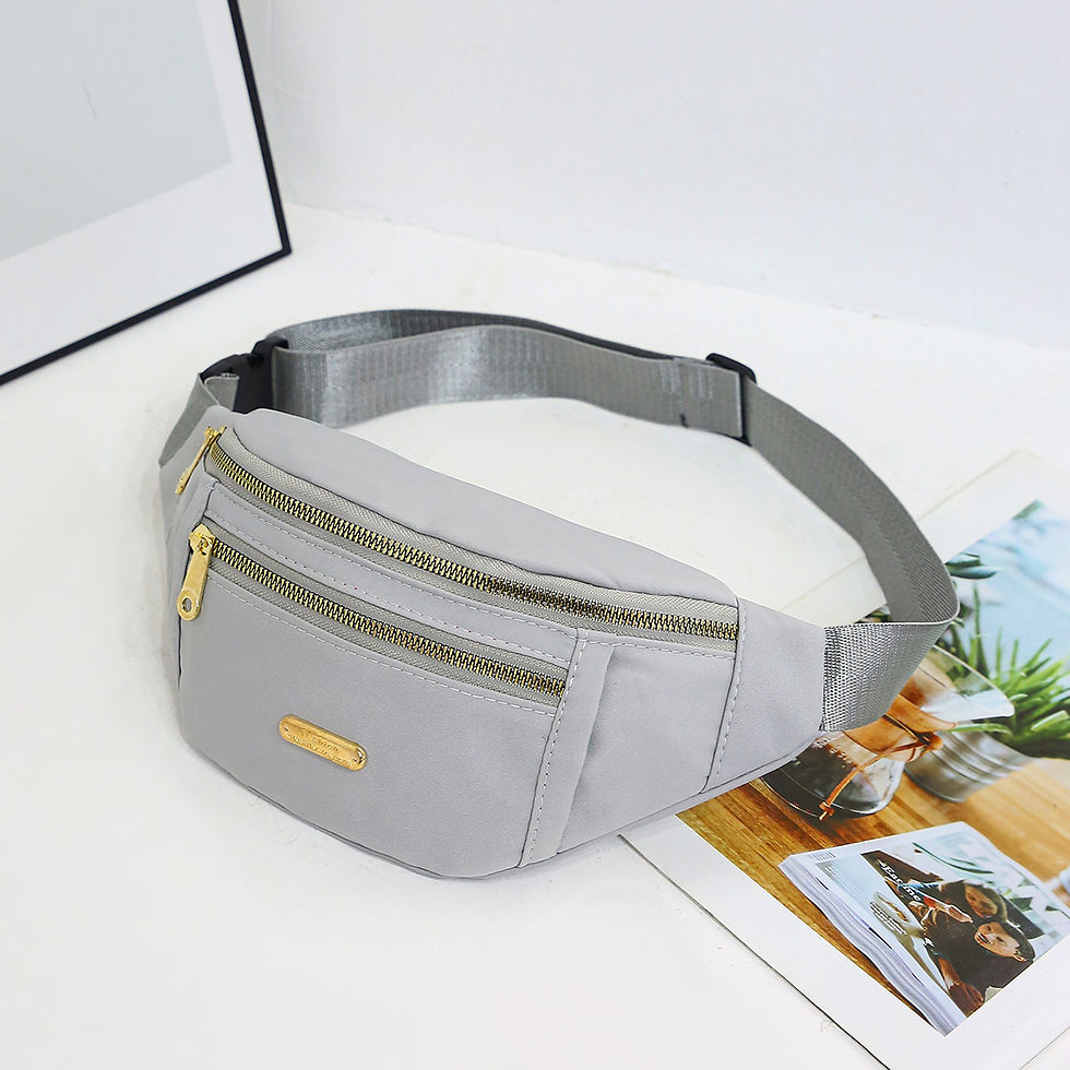 Thumbnail: Fanny Packs Waist Pack for Women, Waterproof Waist Bag with Adjustable Strap fo