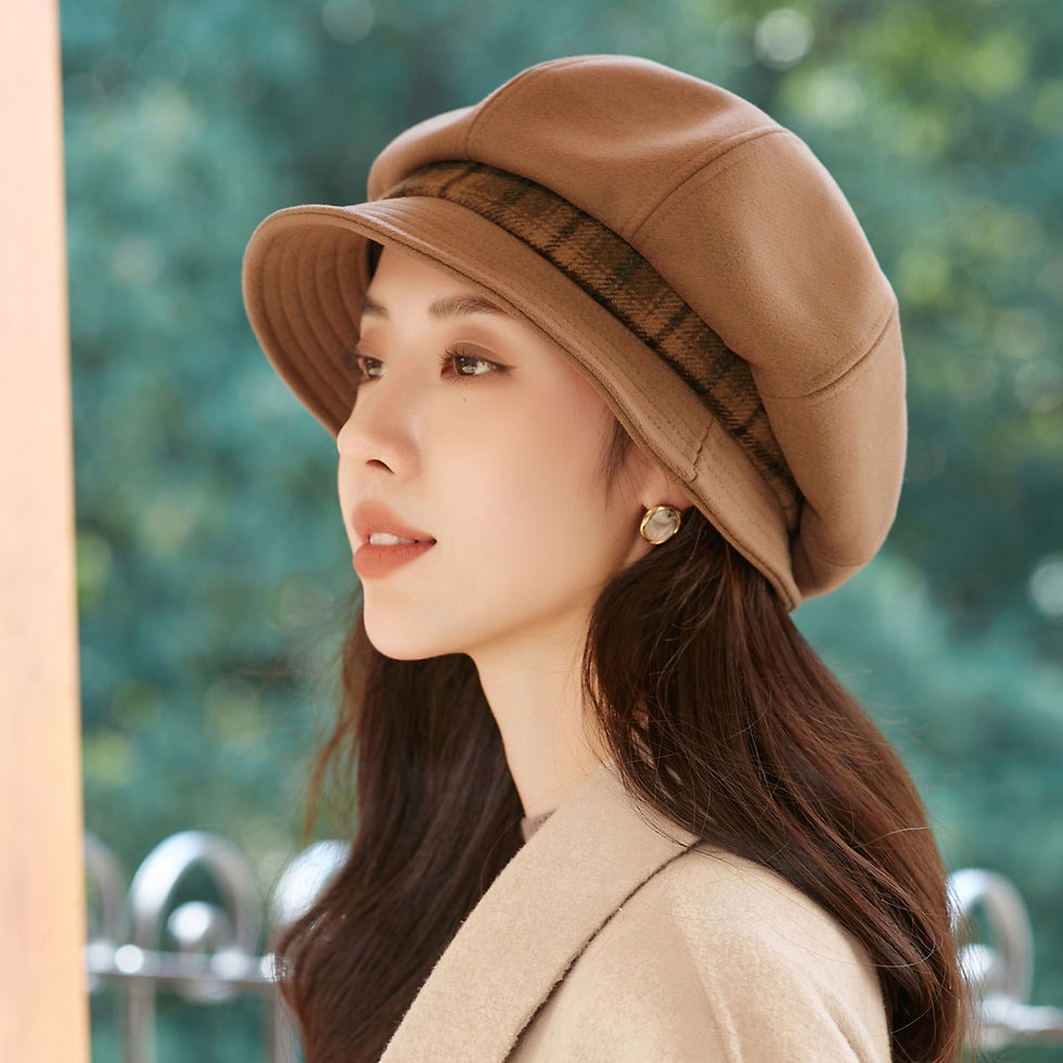 Thumbnail: Women's new autumn and winter fisherman hat, casual and versatile basin hat, Br