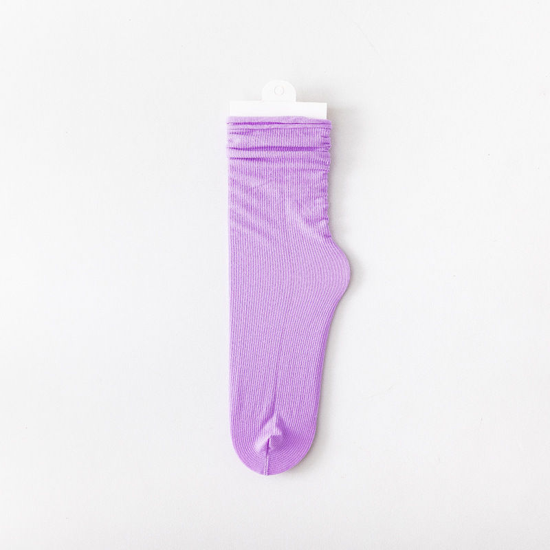 Миниатюра: Women's Spring And Summer Thin Candy Color Socks