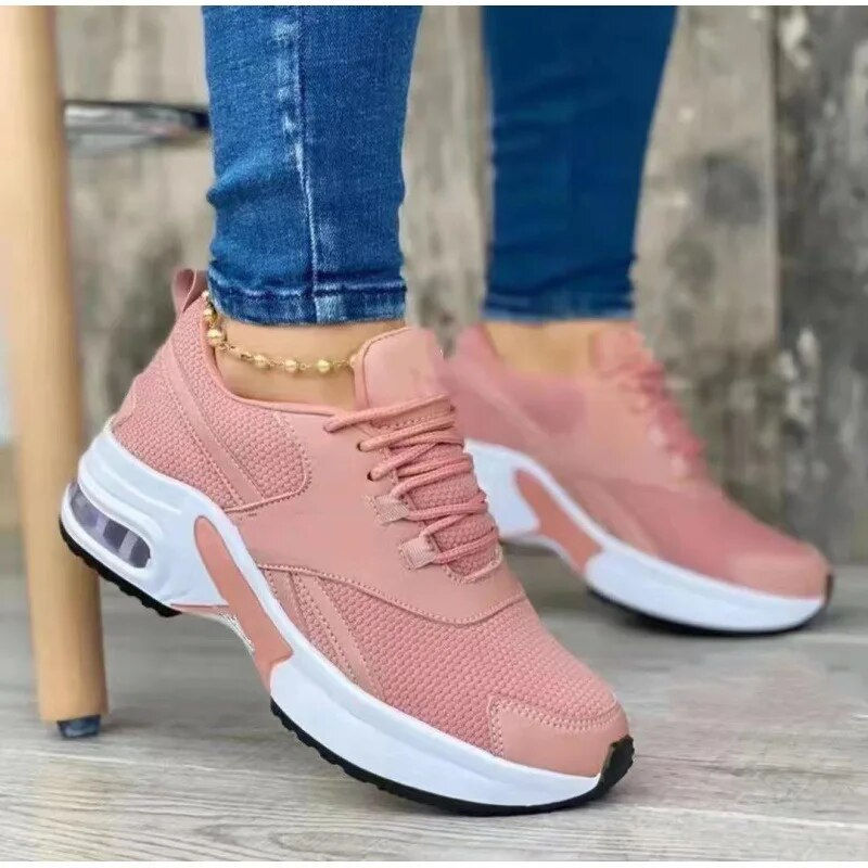 Thumbnail: Sneakers 2024 New Fashion Wedge Platform Plus Size Casual Sports Shoes Women La