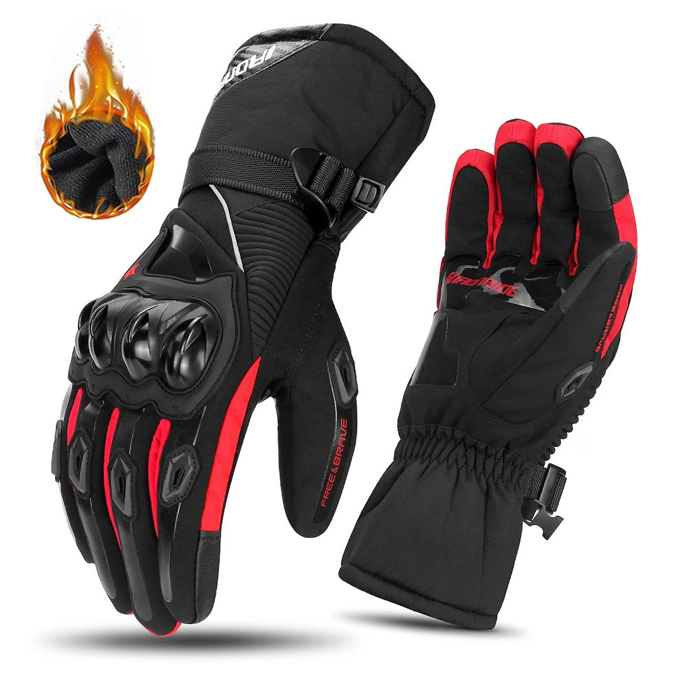 Thumbnail: Motorcycle Gloves Windproof Waterproof Guantes Moto Men Motorbike Riding Gloves
