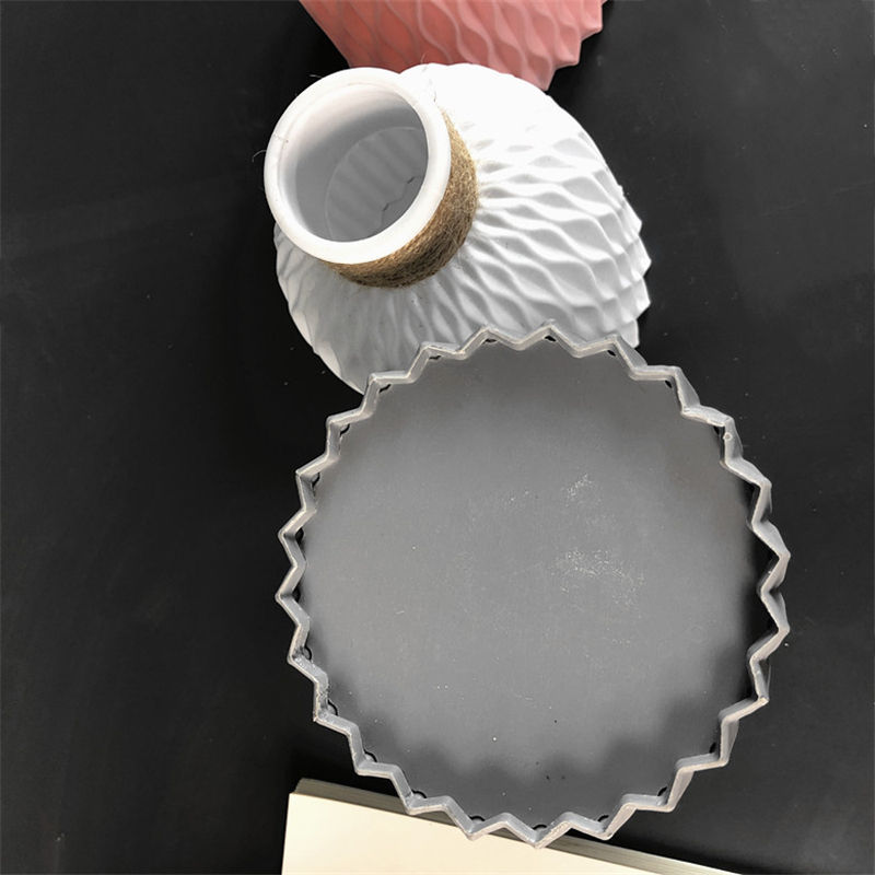 Thumbnail: Modern Flower Vase Imitation Ceramic Flower Pot Decoration Home Plastic Vase Fl