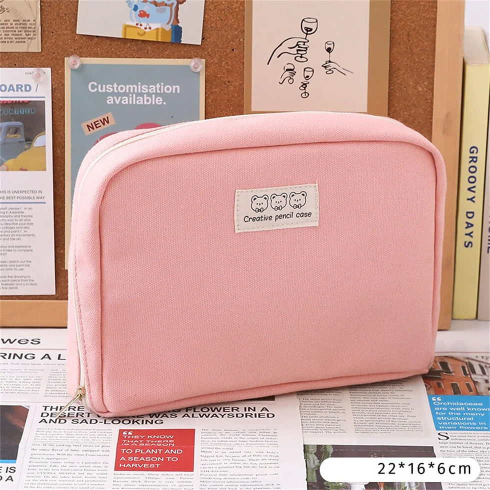 섬네일: Women'S Large Capacity Cosmetic Bag Toiletry Storage Organizer Beauty Pouch Gir