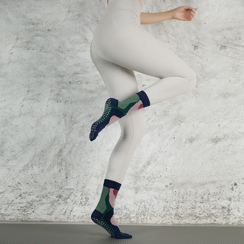 Miniatúra: Autumn And Winter Mid-calf Pilates Long Yoga Non-slip Professional Women's Fing