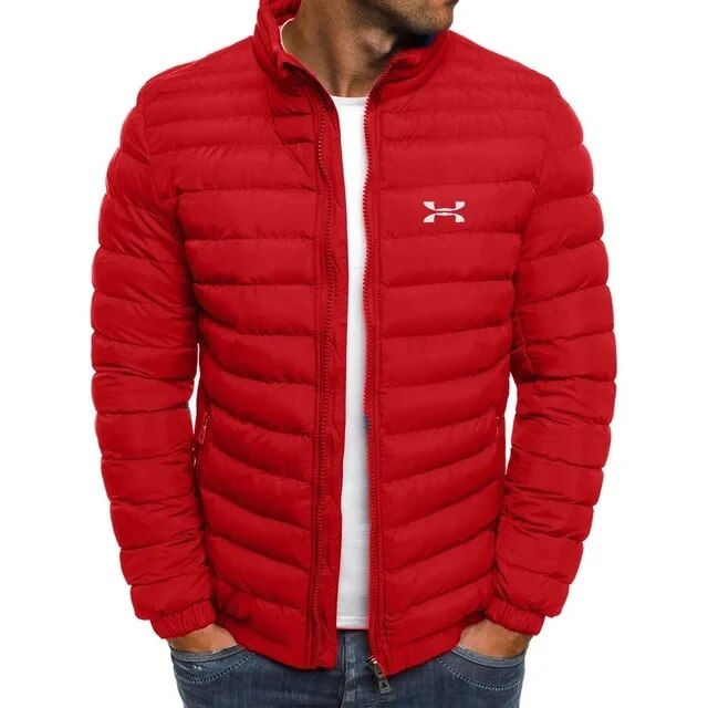 Miniatura: 2023 Winter Jacket Men's Standing Collar Warm Parka Street Fashion Casual Baseb