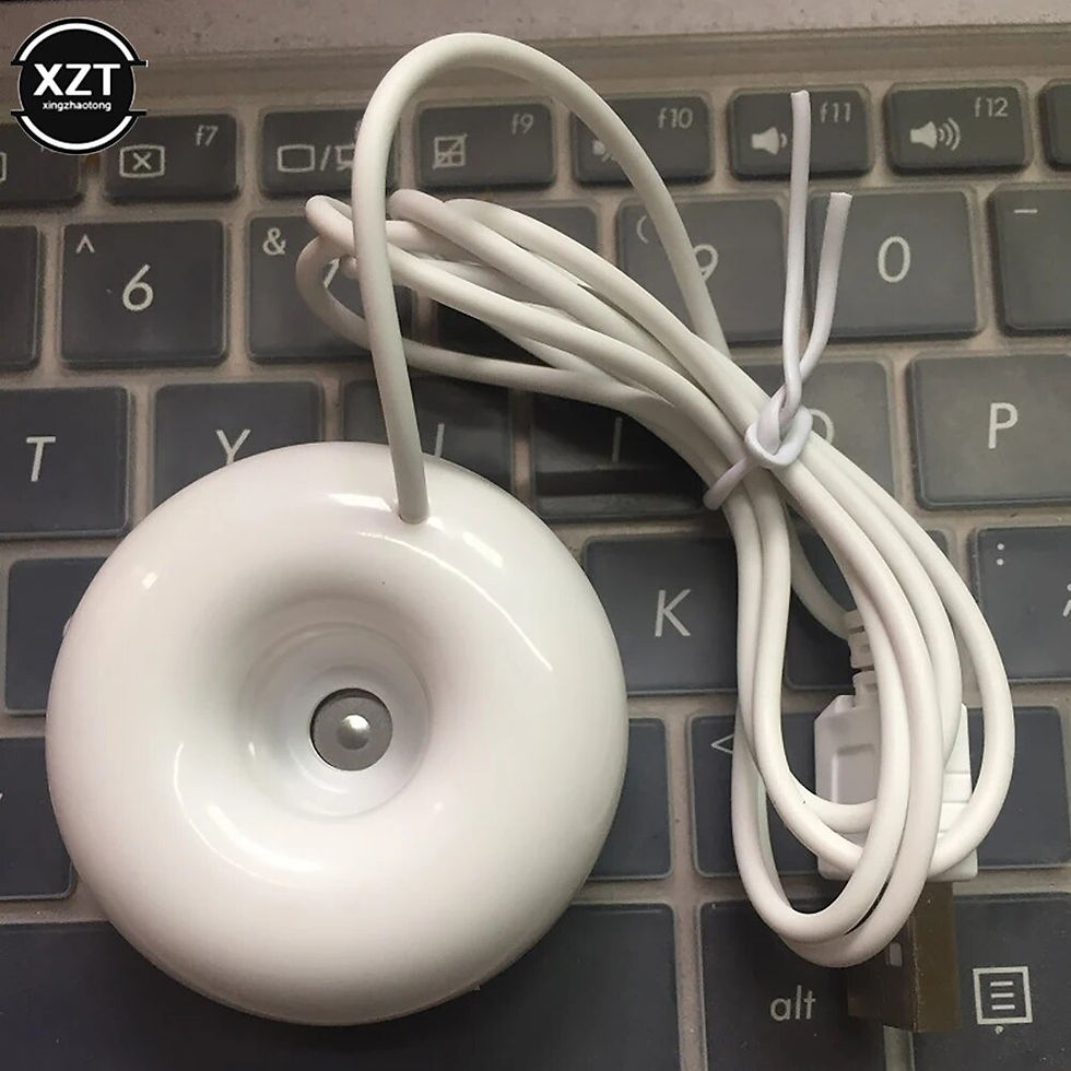 Thumbnail: Portable Mini Multifunctional UFO Negative Ion Humidifier USB Air Humidifier Pu