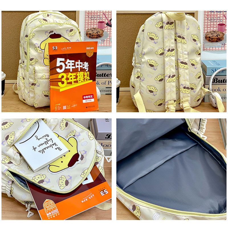 Thumbnail: Sanrio Schoolbag Anime Kuromi Cinnamoroll My Melody Pochacco Student Backpack S