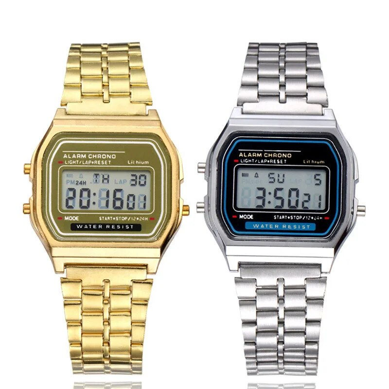 Miniature : Digital Watch For Men 2023 LED Electronic Wristwatch Chronograph Sport Waterpro