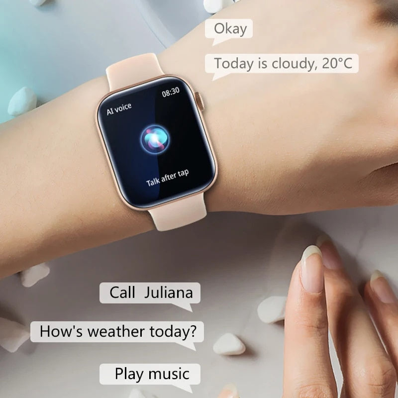 Miniatura: 2023 Men Women Smartwatch Bluetooth Call Digital Smart Watch Fitness Clock Spor