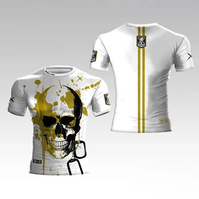 Miniatura: 3D Printing Robot Print Fashion Men's T-shirt Summer New Short-Sleeved Sweatshi