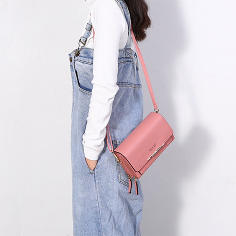 サムネイル： New Pu Leather Women Handbags Female Multifunctional Large Capacity Shoulder Ba
