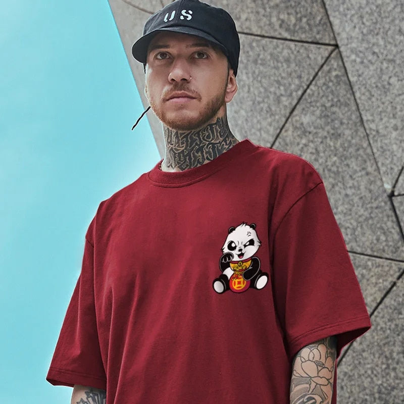 Miniatura: Men's Casual T-shirt Oversized Graphic T Shirts Loose Zodiac Pure Cotton Y2k To