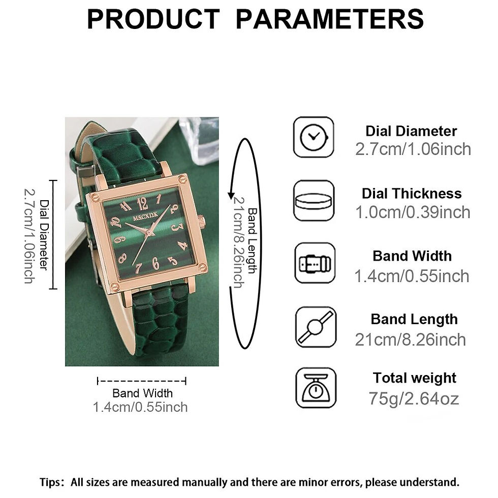 Thumbnail: Female Fashion Watch Simple Leather Quartz Wristwatches Women Tassel Pendant Wa