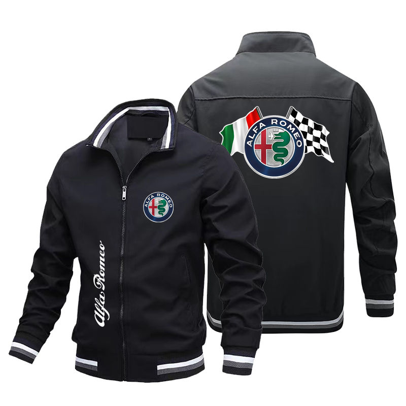 Alpha Car Men's Pilot Jackets, Classical Thin Baseball Sports Jackets 2024 chaq