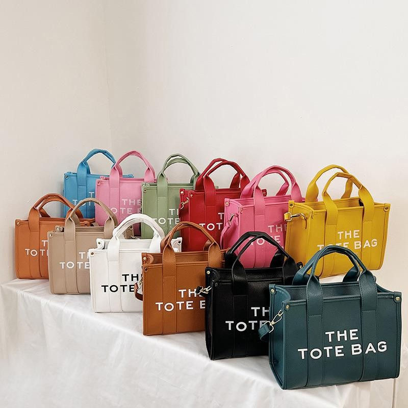 Thumbnail: The Tote Bag For Women, Trendy PU Leather Handbag, Top Handle Satchel Purse, Ca