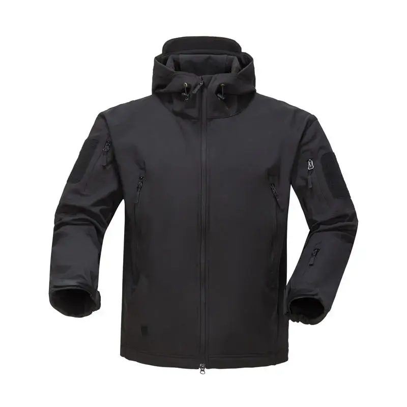 Thumbnail: Hiking Jackets Autumn Men's  Camouflage Fleece Jackets Tactical Clothing 2024 M