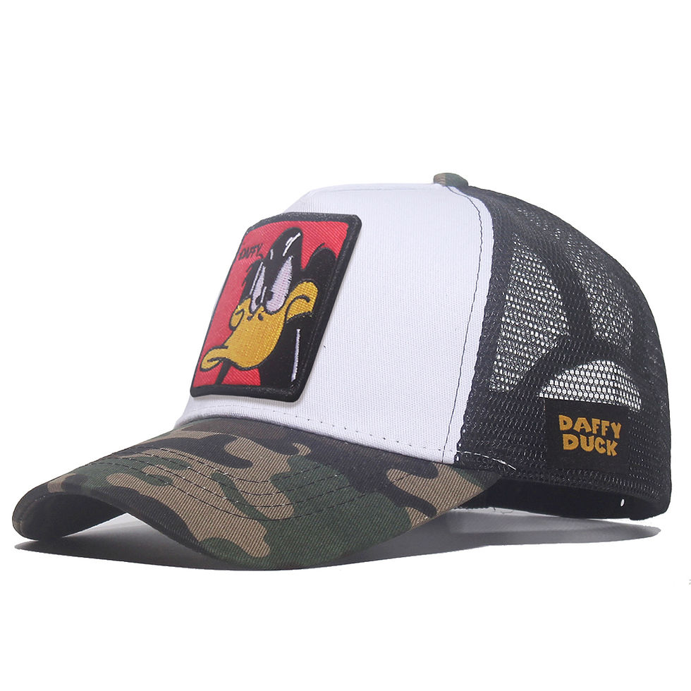 Thumbnail: Animals Cartoon Embroidery Patch  Baseball Cap Men Trucker Hat  Women Snapback 