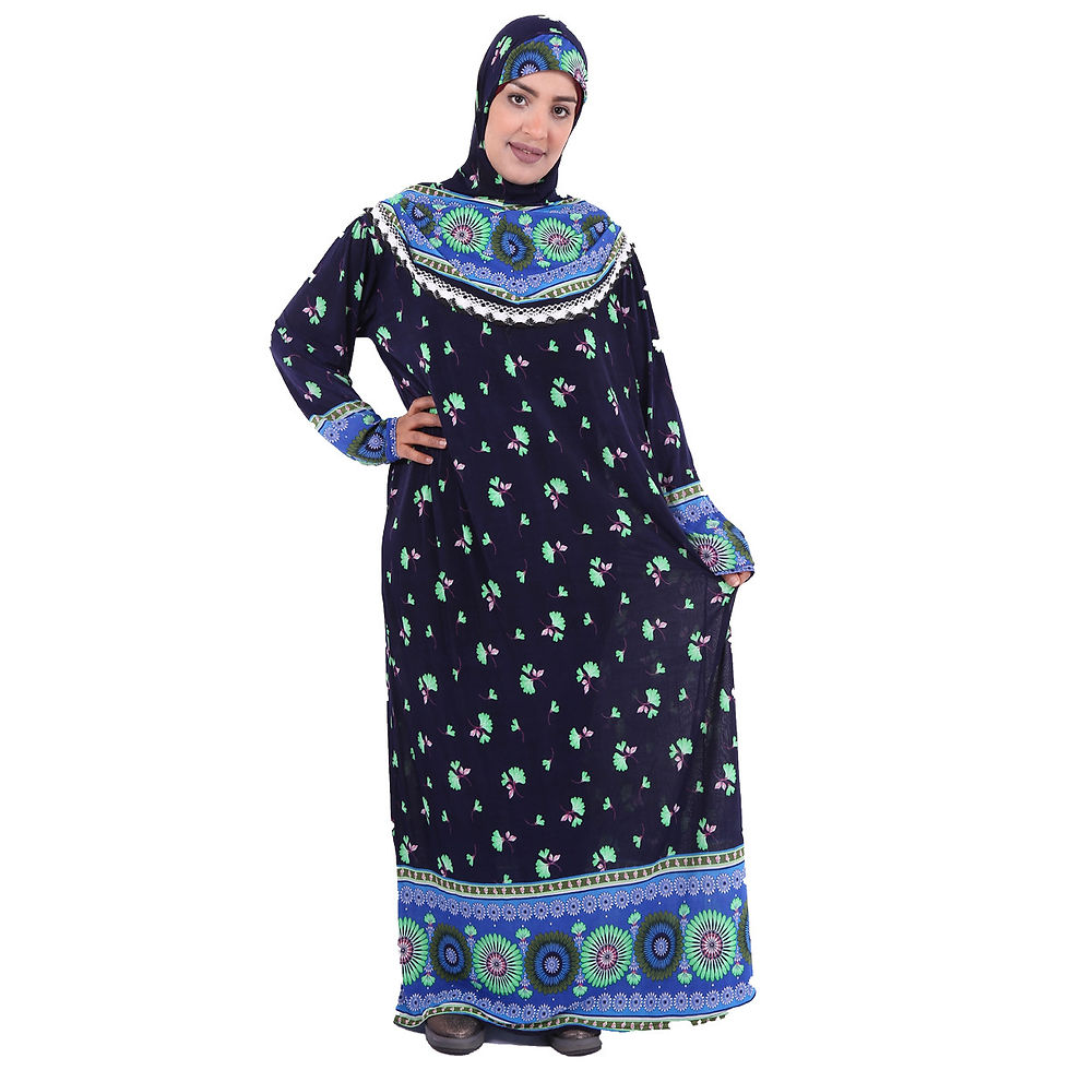 Minijatura: Blind Box Dress Send Randomly Muslim Dress Hijab Ramadan Set Arab Dubai Headsca