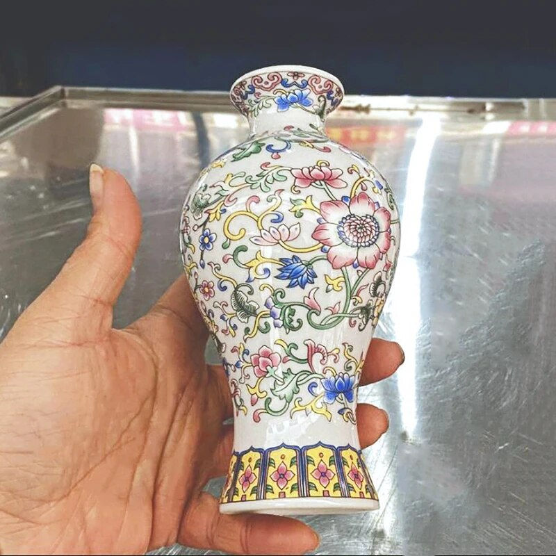 Thumbnail: Mini Flower Vase Ceramic Blue And White Vase Home Decor Living Room Decoration