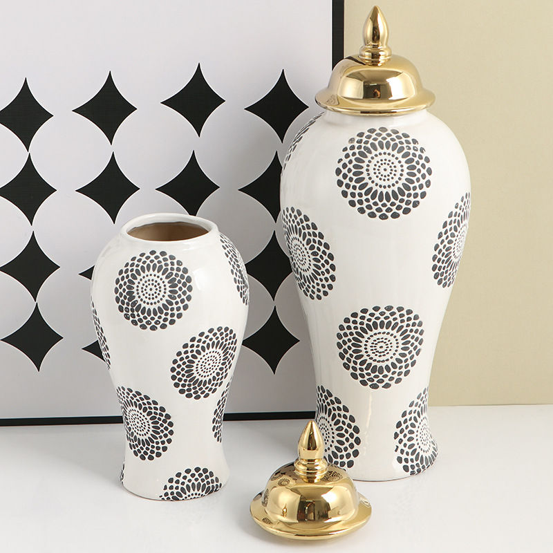 Thumbnail: Chinese style vase ornaments, creative living room, foyer, TV cabinet, dining t