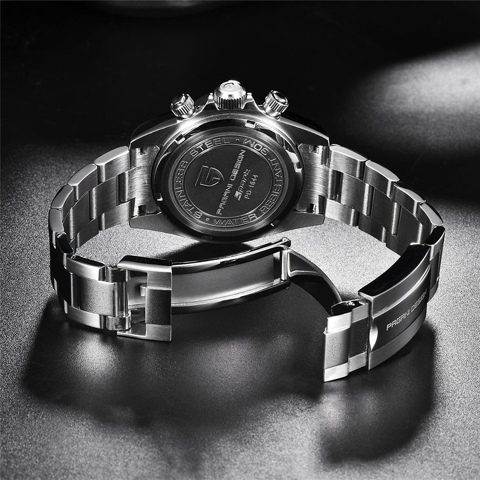 Pikkukuva: PAGANI DESIGN 2023 New Men Sports Quartz Watches Sapphire Stainless Steel Top B