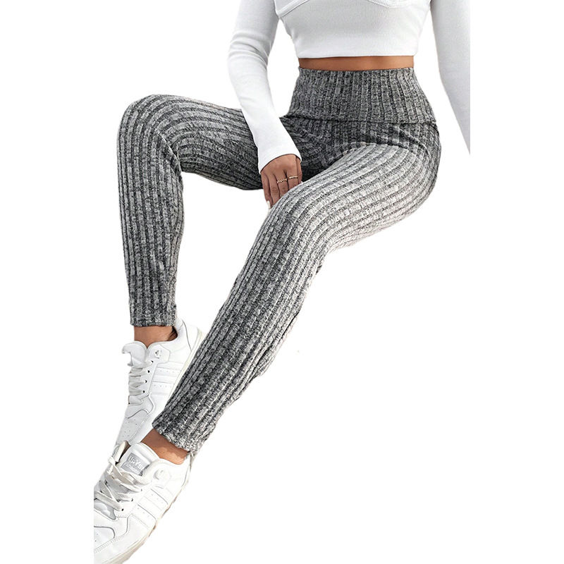 Thumbnail: Women's Casual All-match Solid Color High Waist Tight Leggings