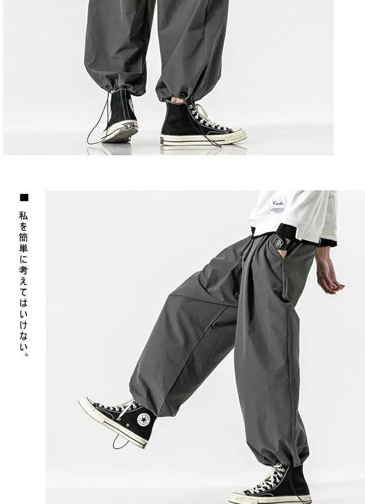 Miniaturebillede: Men Korean Style Casual Pants Mens Fashion Plus Size 5XL Trousers Male Oversize