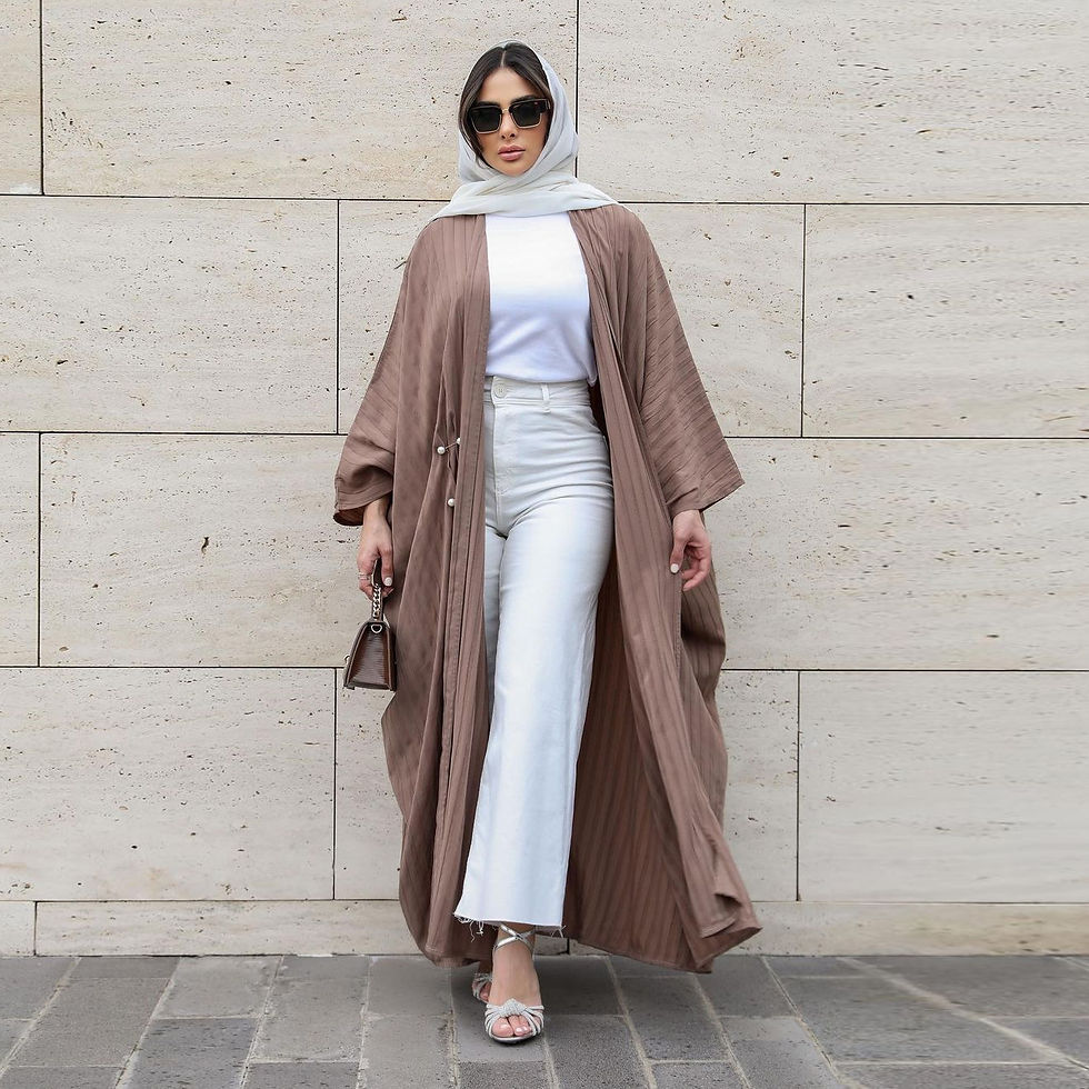 Thumbnail: Modest Abaya Ramadan Dubai Robe Femme Musulmane Turkey Kaftan Islamic Clothing