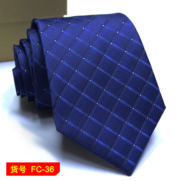 Thumbnail: 67 Styles Men's Ties Solid Color Stripe Flower Floral 8cm Jacquard Necktie Acce