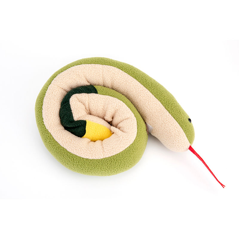 Thumbnail: Snake Snuffle Toy For Dogs Pet Slow Feeder, Feeder Puzzle, Nosework Toys, Dog E