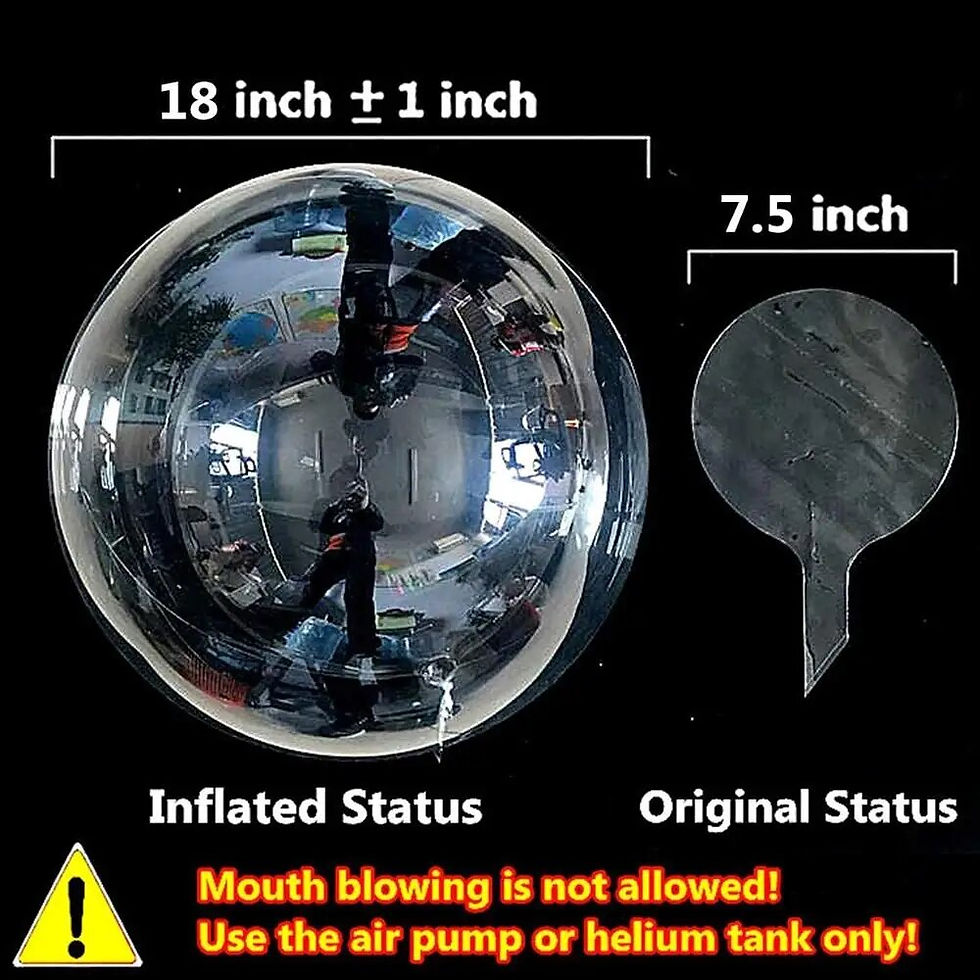 Thumbnail: 10 Packs LED Light Up BoBo Balloons Decoration Indoor or Outdoor Birthday  Wedd