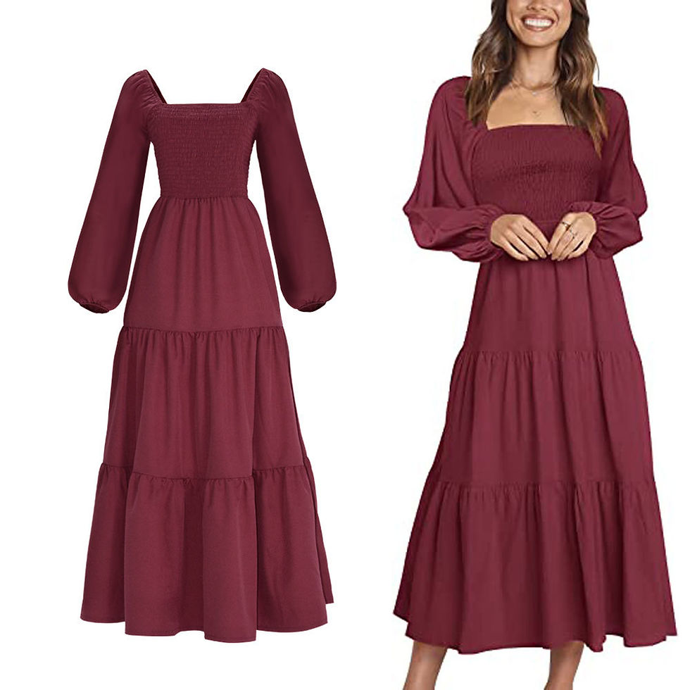 थंबनेल: Medieval Retro Idyllic Dress Women
