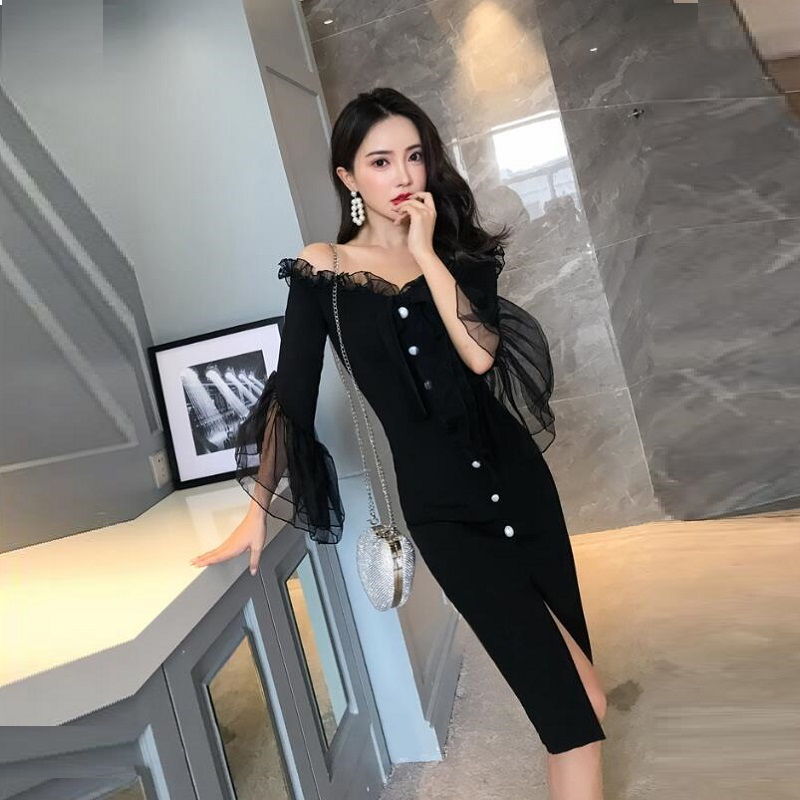 Thumbnail: Cheongsam Sexy Oriental Dress Midi Elegant Chinese Dresses Summer 2020 Japanese