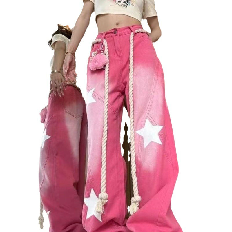 Miniaturbild: Dopamine Girls Wear New XINGX Embroidered Jeans