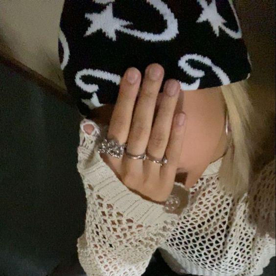 Thumbnail: 2023 Warm Knitted Hat Wool Hip Hop Trend Fashion Beanie Hot Girl Street Letters