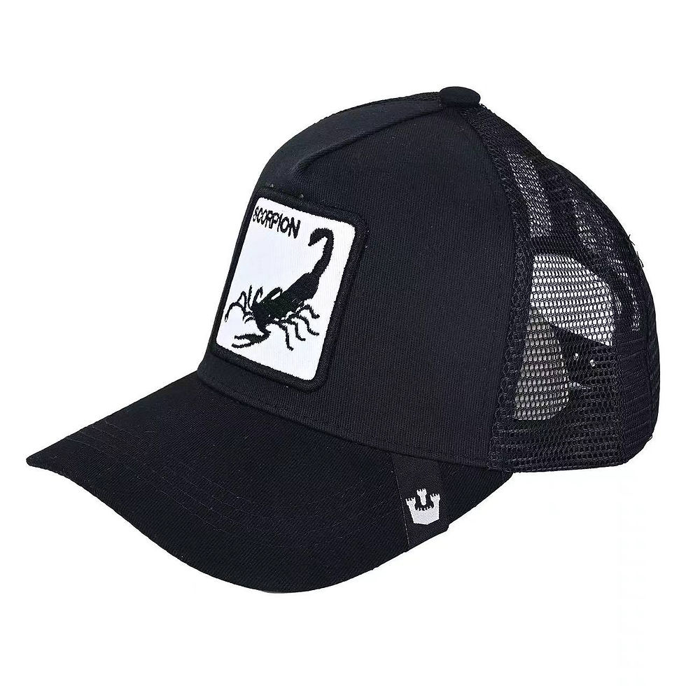 Thumbnail: Baseball Caps Men Snapback Hip Hop Hats With Animals Patch Streetwear lovers' T