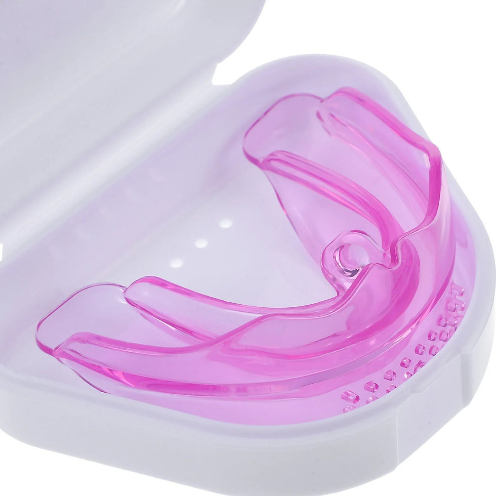 Miniatiūra: Adult Mouth Guards Teeth Protectors Gum Shield for Orthodontics Football Karate