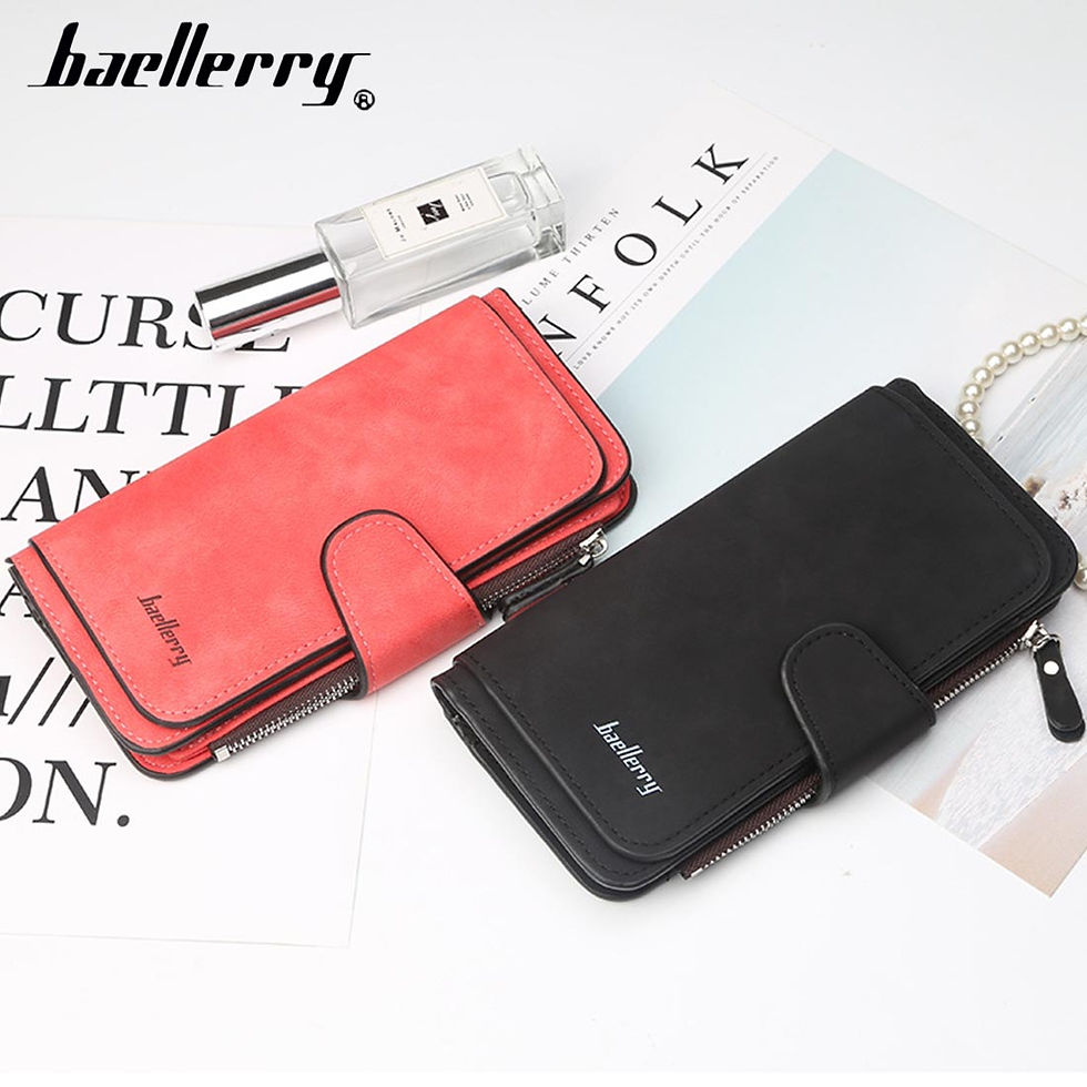 Thumbnail: 2023 Women Wallets Fashion Long PU Leather Top Quality Card Holder Classic Fema
