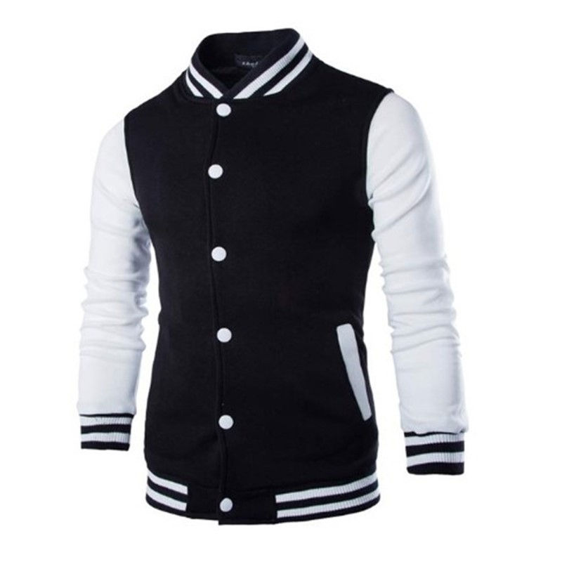 Thumbnail: Fashion Slim Fit Baseball Men's Coat Personalized Casual Sports Male Jacket  Ne
