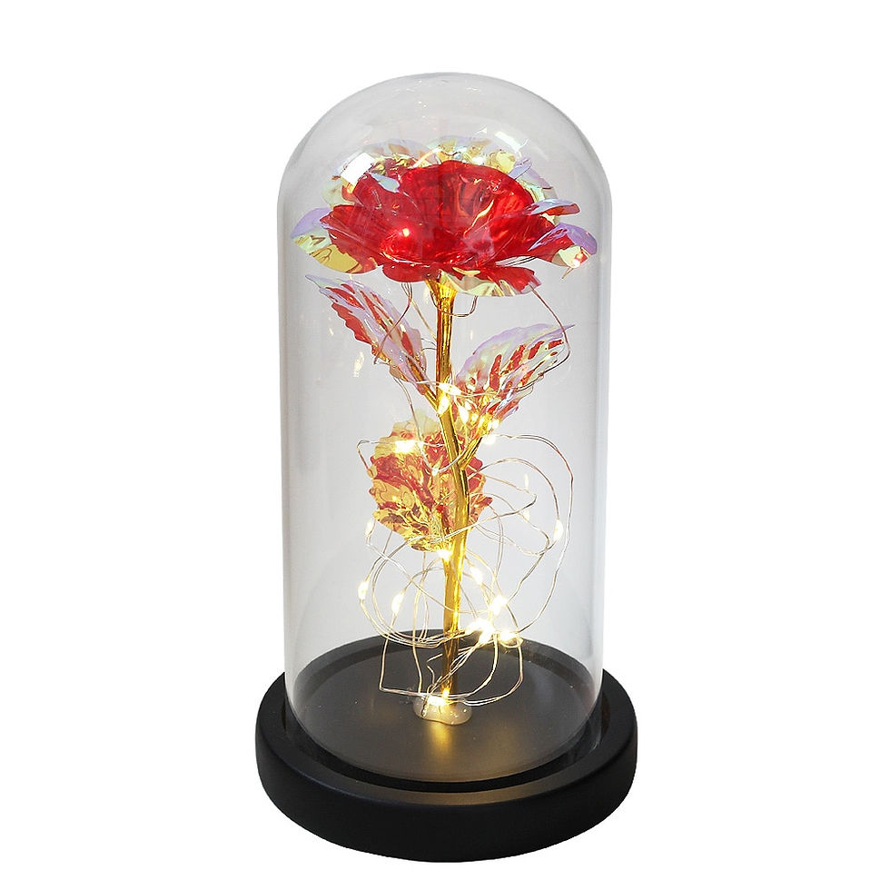 Miniaturebillede: Drop shipping Galaxy Rose Artificial Flowers Beauty and the Beast Rose Wedding 