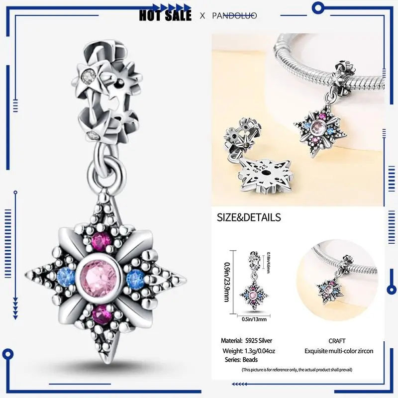 Hình thu nhỏ: Disney Marvel 2024 Original New in Charm Beads Fits Pandora Bracelet For Women 