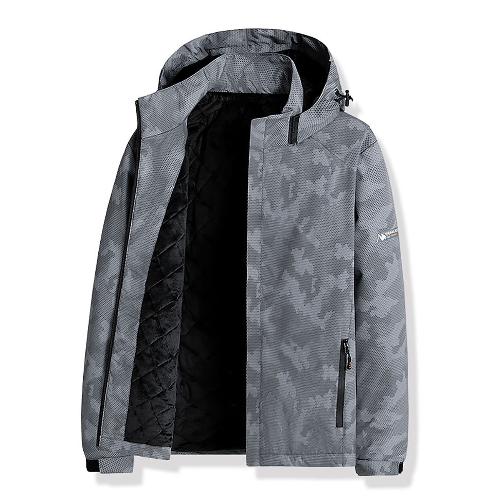 Thumbnail: Jackets Man Men's Coat Mens Clothing Alpine Waterproof Biker Raincoat Windbreak