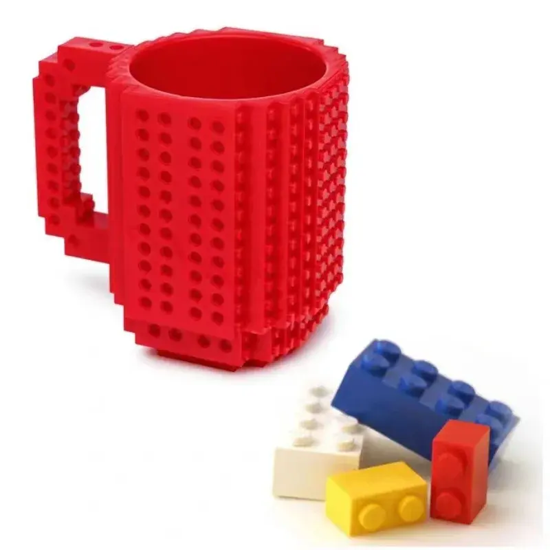 Thumbnail: Building Block Mug DIY Assembly Cup Coffee Mug Personalized Water Cup Mugs Coff