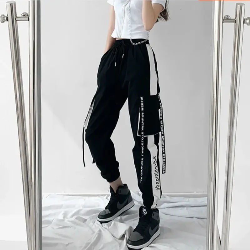 Miniatura: Pants Women Trendy Ins Super Hot Street Beaming Overalls 2024 New Slim High Wai