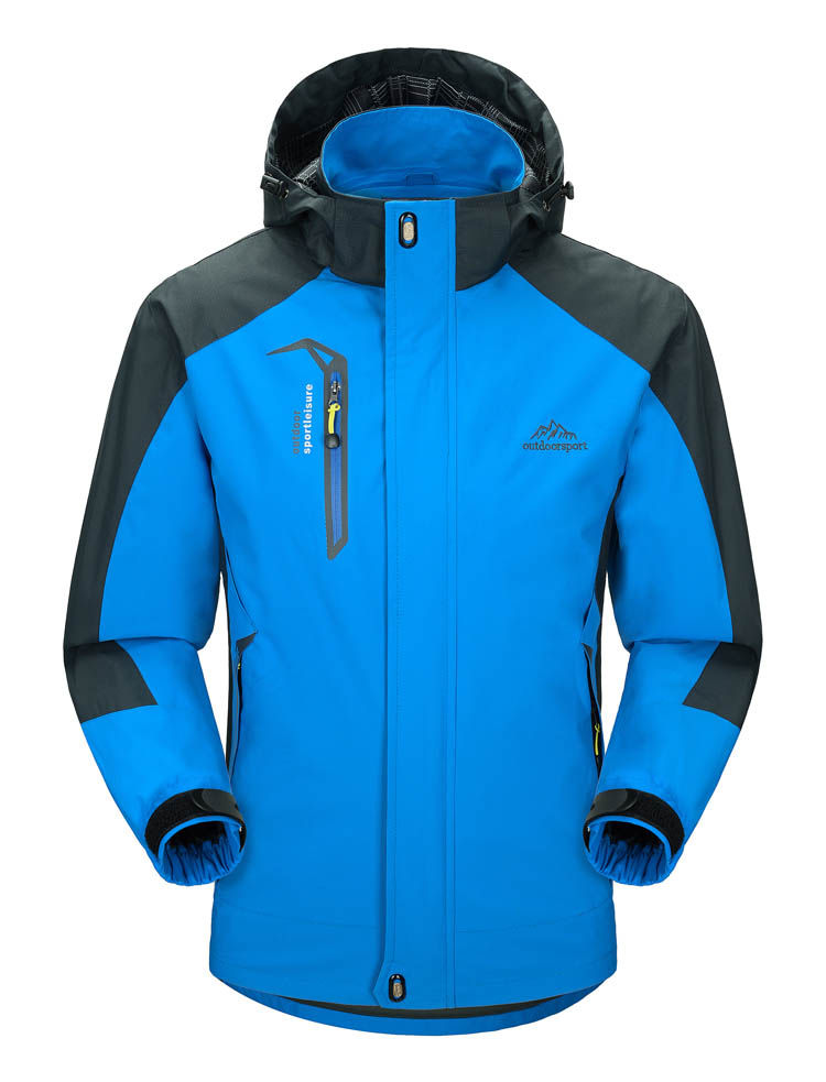 Thumbnail: TRVLWEGO Camping Hiking Jacket Men Autumn Outdoor Sports Coats Climbing Trekkin