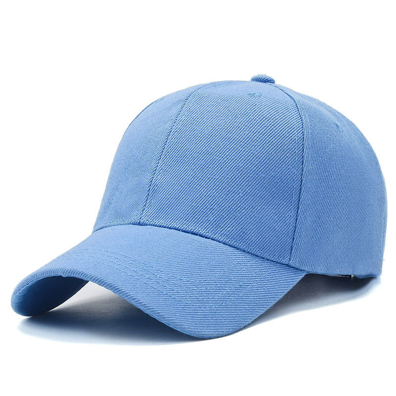 Thumbnail: Unisex Cap Casual Plain Baseball Cap Adjustable Snapback Hats For Women Men Hip
