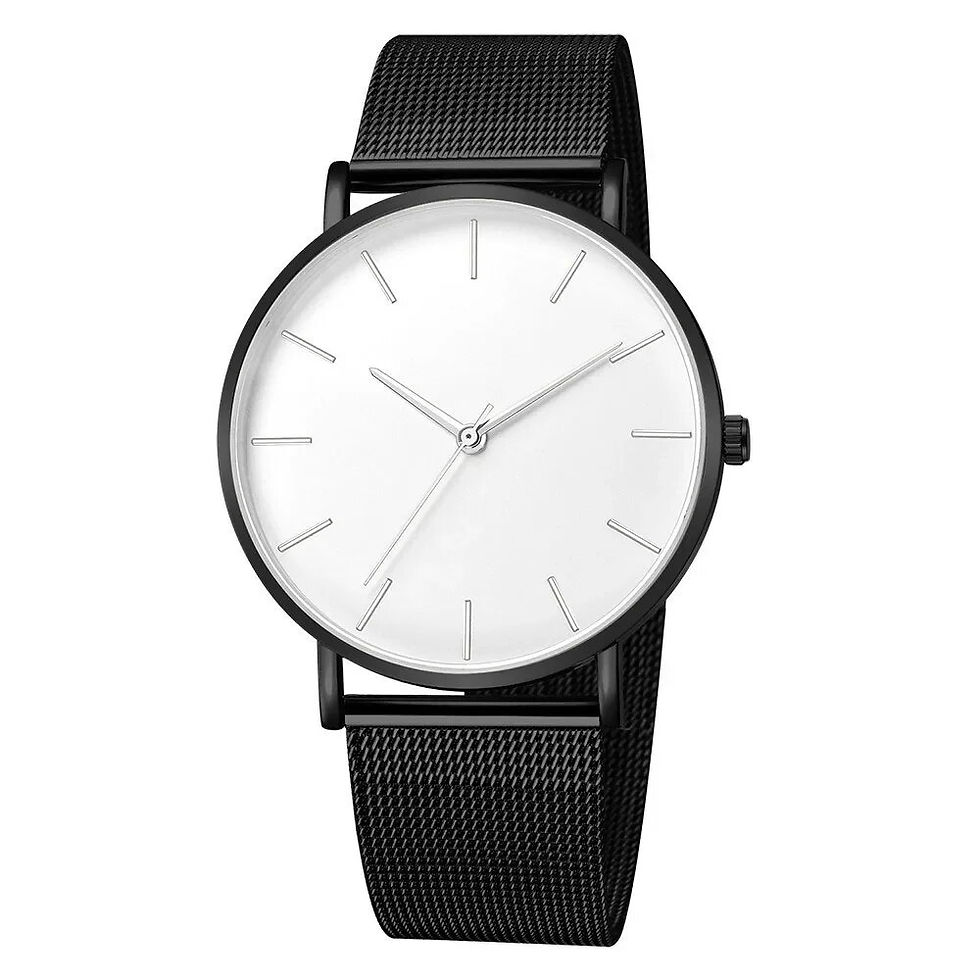 Thumbnail: Leisure Simple Women Watch 2024 Vintage Mesh Belt Ultra-thin Fashion Relojes Pa