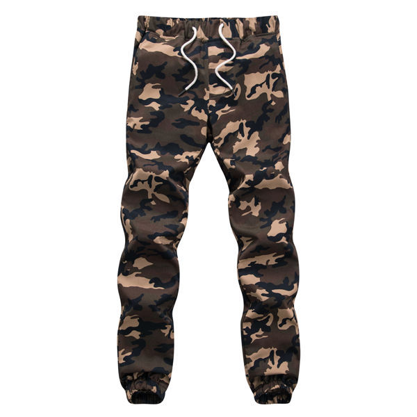 ภาพขนาดย่อ: Camouflage Military Jogger Pants Men 2024 Pure Cotton Mens Spring Autumn Pencil
