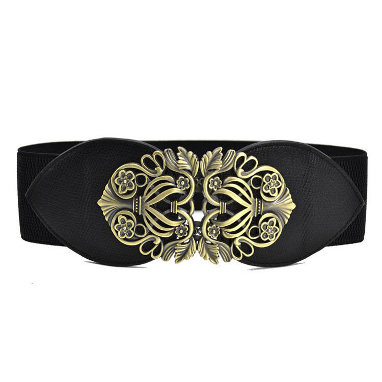 Miniatura: Retro Fashion Ladies Elastic Waistband