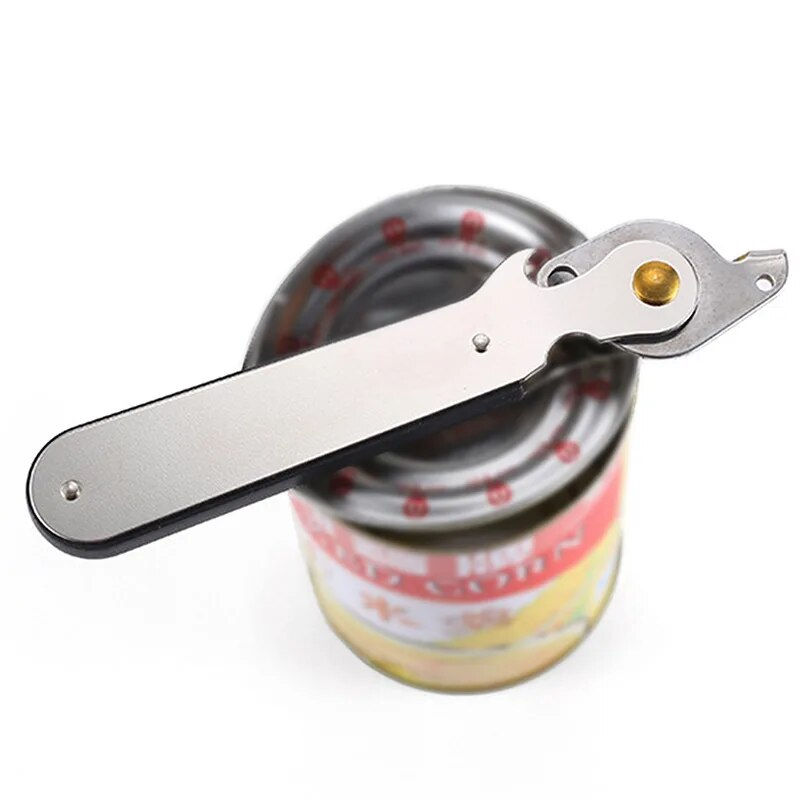 Thumbnail: Safe Cut Can Opener Smooth Edge Can Opener handheld Food Grade Stainless Steel